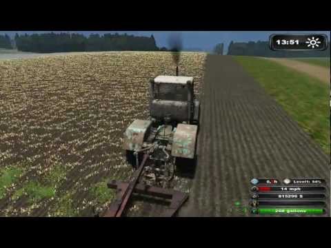 Видео: Farming Simulator 2011 Пахота