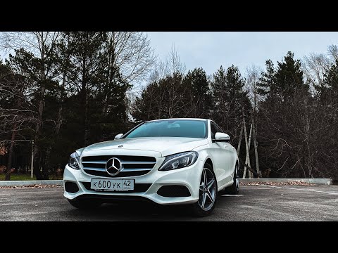 Видео: Mercedes-benz  (W205).  Белый немец.