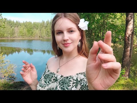 Видео: АСМР Вытягивание Негативной Энергии в Лесу. Звуки Рук • ASMR Plucking Negative Energy. Hand Sounds