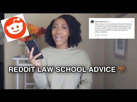 Видео: РЕАЛЬНЫЙ ЮРИСТ РЕАКЦИЯ НА СОВЕТ ЮРИДИЧЕСКОЙ ШКОЛЫ НА REDDIT