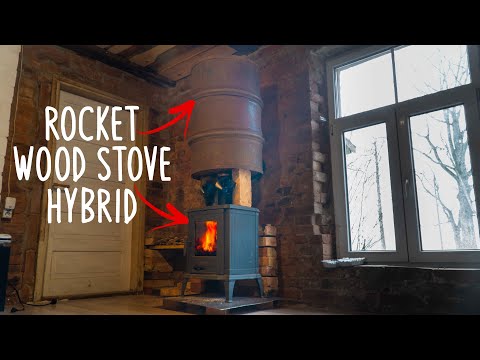 Видео: Может ли дровяная печь стать ракетной? Откройте для себя эффективность гибрида!