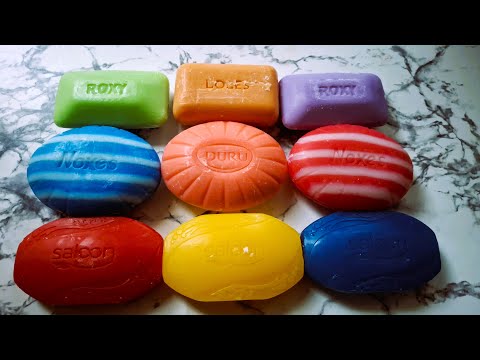 Видео: ASMR. DRY SOAP CUTTING. SOAP CARVING. Резка сухого мыла.
