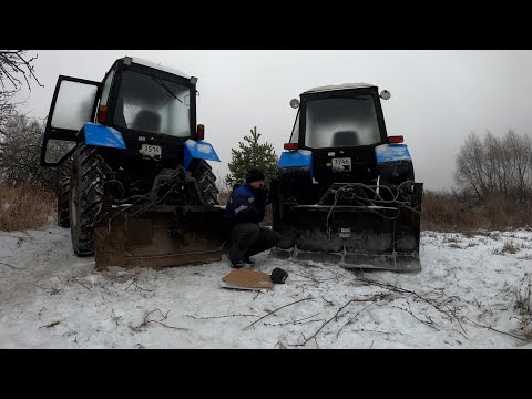 Видео: МТЗ -82. Как сделаны ножи для работы в лесу?!!