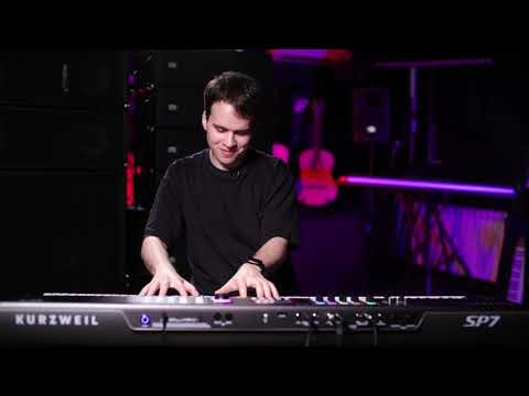 Видео: Цифровое сценическое пианино Kurzweil SP7