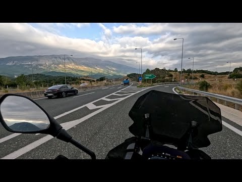 Видео: Мотопутешествие. Проездом через Албанию. BMW f 850 GS