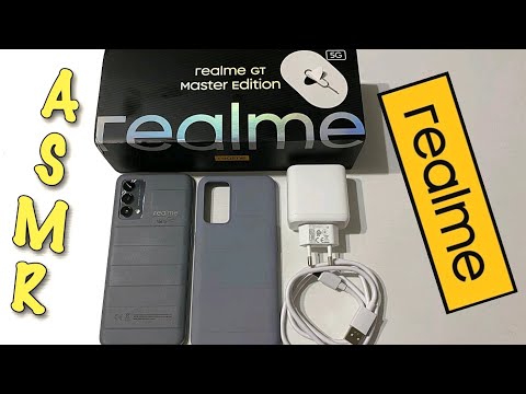 Видео: АСМР РАСПАКОВКА СМАРТФОНА Realme GT Master Edition и сравнение с Realme X2 pro 📲 ASMR 📲