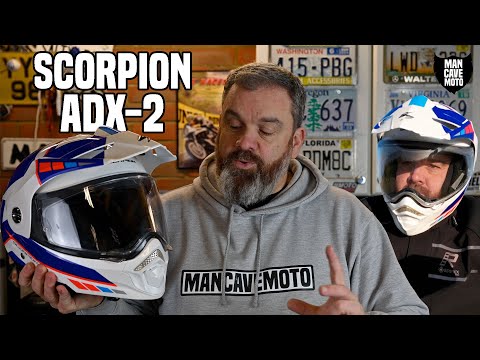 Видео: Обзор шлема Scorpion ADX-2 — протестирована крышка Flip Front adventure!