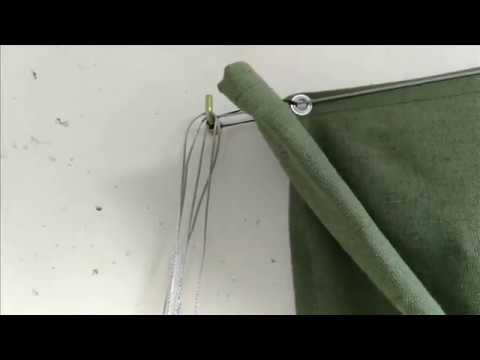 Видео: Гараж мечты. Штора на ворота.