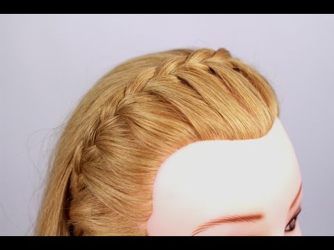 Видео: Косичка - ободок. Headband Braid