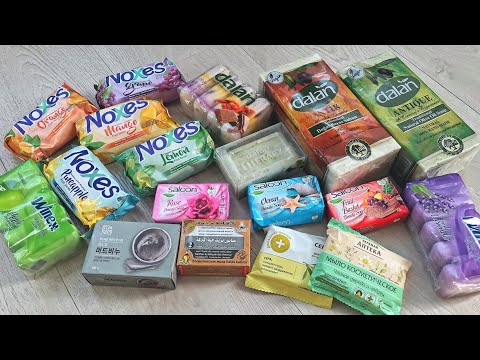Видео: Soap opening HAUL / Unpacking soap / Распаковка мыла / ASMR SOAP