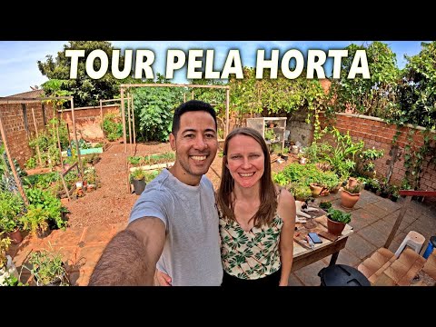 Видео: ТУР по двору и огороду: показываем все растения на грядках и в горшках🌱