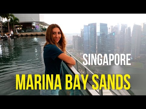 Видео: СИНГАПУР - ОТЕЛЬ Marina Bay Sands, БАССЕЙН В ОБЛАКАХ ☼ Марина Бэй Сэндс