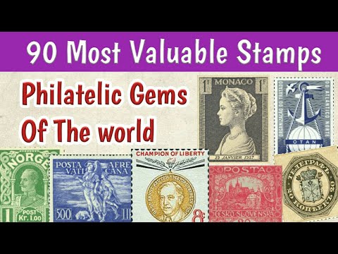 Видео: Самые дорогие марки, стоящие целое состояние | Филателистические жемчужины