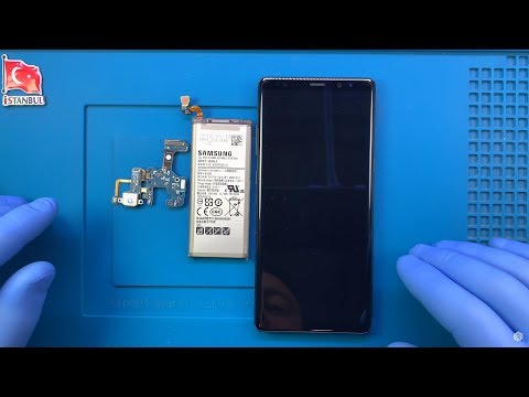 Видео: Samsung Galaxy Note 8 Замена аккумулятора и разъема для зарядки