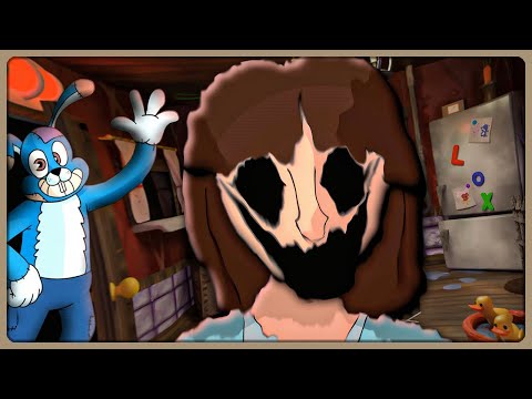 Видео: ТРЕТЬЯ НОЧЬ - ИСКАЖЁННАЯ ИДЁТ ЗА МНОЙ! ✅ Весёлый Зайчик (Funny Bunny) #3