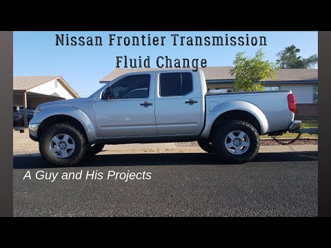 Видео: Замена трансмиссионной жидкости Nissan Frontier