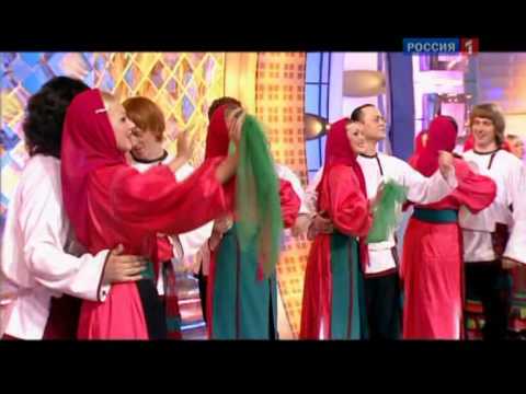 Видео: "Через реченьку мосток", хор им. М.Е.Пятницкого