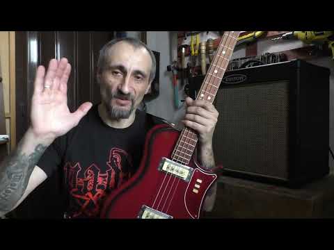 Видео: Бас-гитара УРАЛ-510Л не битая, не крашеная.