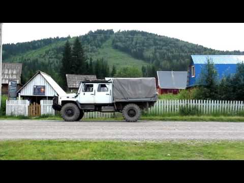 Видео: Газ 3308 #49 30,06,16 Усть -Кабырза, Сынзас, Кичи.