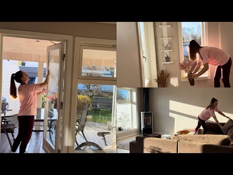 Видео: VLOG.Паутина на окнах! Наконец-то навела порядок 