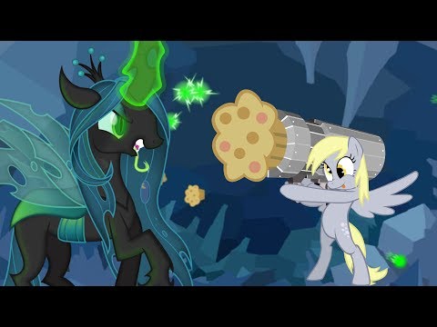 Видео: Пони игры. ДЕРПИ против КРИЗАЛИС. СПАСЕНИЕ My little pony.
