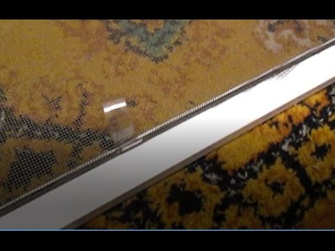 Видео: Ручки -"невидимки" для москитной сетки