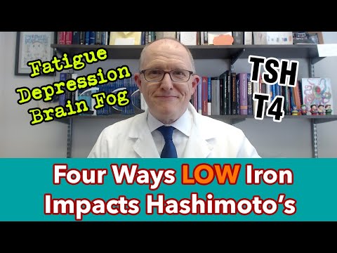Видео: Четыре способа, которыми низкий уровень железа влияет на болезнь Хашимото (№4 вас удивит) — ТТГ, ...