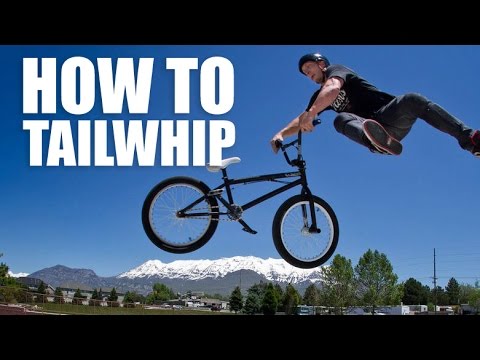 Видео: How to tailwhip BMX (Как сделать тейлвип на бмх, mtb) | Школа BMX Online #18