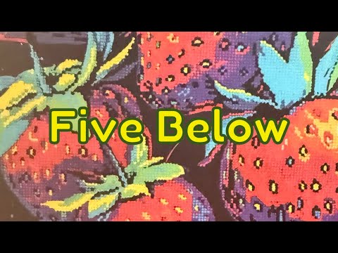 Видео: Алмазная картина от Five Below
