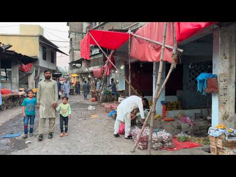 Видео: [4K] 🇵🇰 Музаффарабад, Пакистан: пешеходная экскурсия в 4K и субтитры с дополнительной информацией