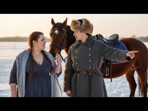 Видео: Девочка толстушка и хромой мужчина спасают зимнее поле после смерти ее отца