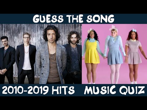 Видео: Угадай зарубежные хиты 2010-2019х годов | GUESS THE SONG | 2010s MUSIC QUIZ