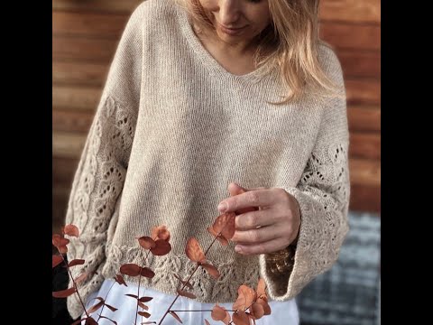 Видео: Подборка теплых свитеров и пуловеров со схемами.