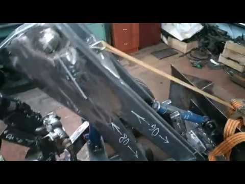 Видео: Мини погрузчик-продолжение сборки