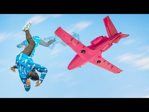 Видео: РПГ vs САМОЛЕТ В GTA ONLINE!!!
