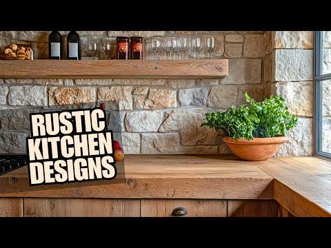 Видео: Вечный секрет кухонь в деревенском стиле, которые никогда не померкнут