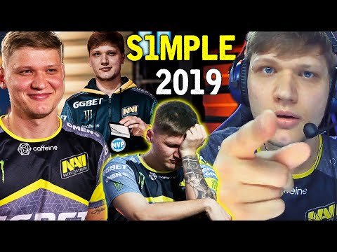Видео: ЛУЧШИЕ МОМЕНТЫ CS:GO S1MPLE 2019