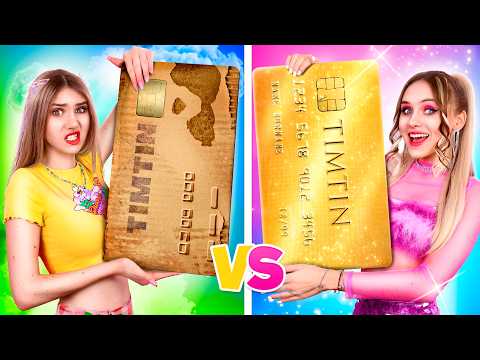 Видео: Богатая vs Бедная Студентка в Школе! Кто Станет Лучшей Студенткой Tim Tin High?