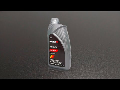 Видео: Полный разбор моторного масла - KSMG Optimal FS 5W40 Бельгия.