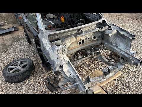 Видео: Устранили последствия пожара с кузова Volvo XC90