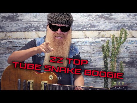 Видео: Крутое интро ZZ Top - Tube Snake Boogie! Разбор с табами!