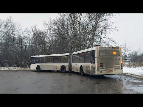 Видео: Автобус, маршрут №165 ЛиАЗ-6213.20 б.5512 (информатор Виктор Трещёв) (05.12.2022) СПб/ Красное Село