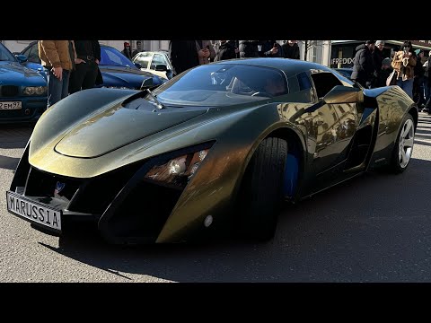 Видео: CARSPOTTING IN MOSCOW | Marussia B2 в Москве! | MARCH 2025