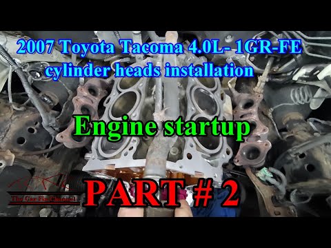 Видео: 07 Головки блока цилиндров Tacoma, часть №2