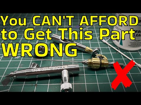 Видео: Как ОЧИСТИТЬ аэрограф (и какие средства вам понадобятся)