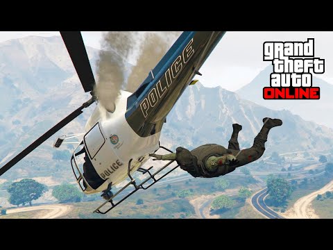 Видео: Забавные моменты в GTA Online №4