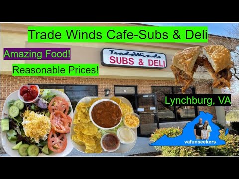 Видео: Trade Winds Cafe Subs & Deli — Линчбург, Вирджиния