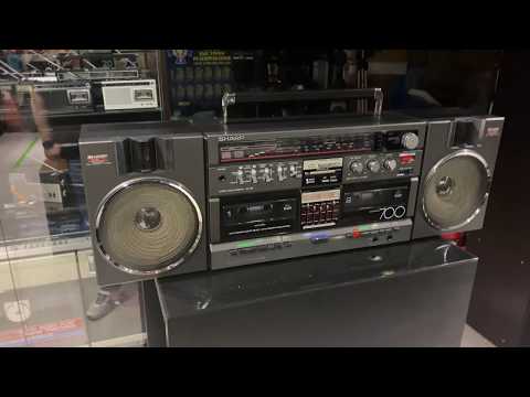 Видео: SHARP GF 700 Z.  супер модель. vintagemoscow