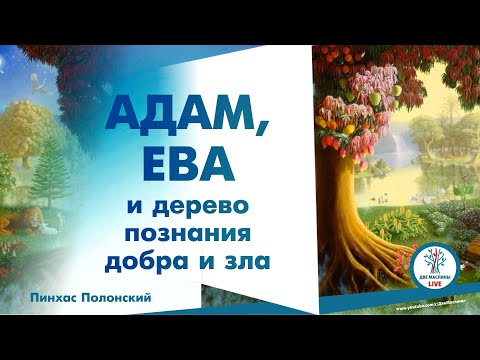 Видео: Пинхас Полонский. Адам, Ева и дерево познания добра и зла.