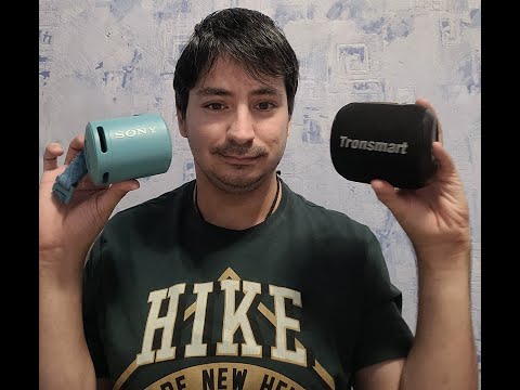 Видео: Tronsmart t8 mini Sony SRS-XB13 сравнение звук